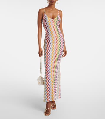 Robe longue Zigzag | Missoni