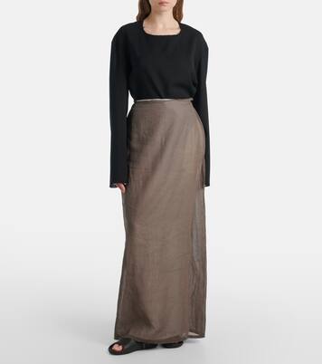 Cattaleya wool top | The Row