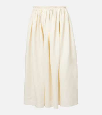 Chiara linen midi skirt | Gabriela Hearst