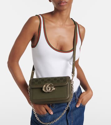 Borsa a spalla Gucci Go Small in canvas GG | Gucci