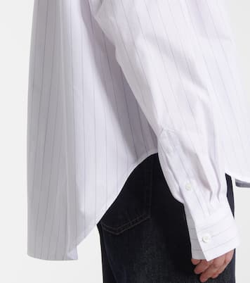 Camicia in popeline di cotone a righe | Toteme
