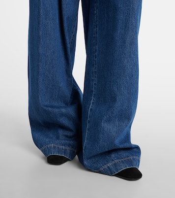 Pleated wide-leg jeans | Dolce&Gabbana