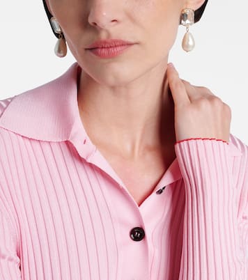 Liana gold-plated drop earrings | Jennifer Behr