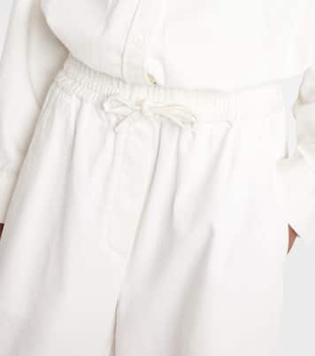 Paula's Ibiza - Pantaloni a gamba larga in cotone | Loewe