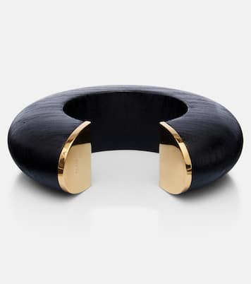 Bumper wooden bangle | Alaïa