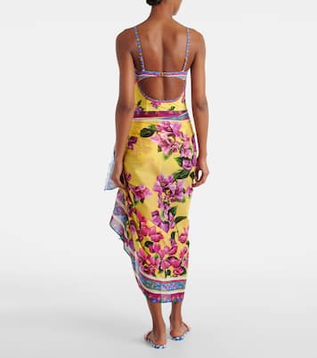 Floral cotton cover-up | Dolce&Gabbana