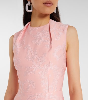 Kissa jacquard midi dress | Emilia Wickstead
