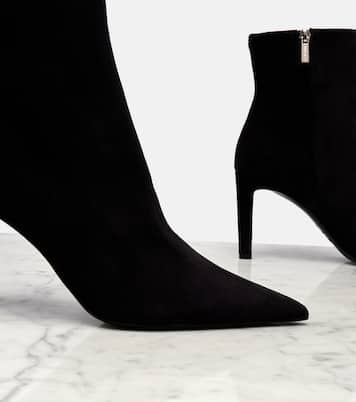 Stivaletti Frankie 85 in suede | Jimmy Choo