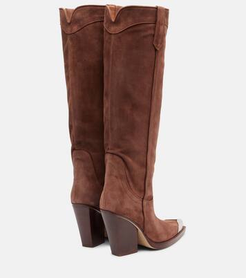 El Dorado suede knee-high boots | Paris Texas