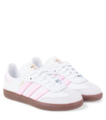 Samba suede and leather sneakers | Adidas Originals Kids