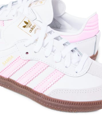 Samba suede and leather sneakers | Adidas Originals Kids