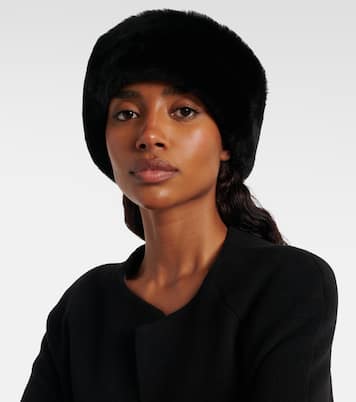 Serre-tête en shearling | Toteme