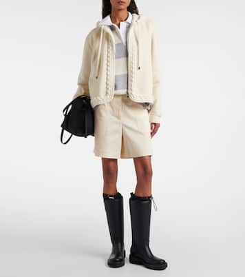Kapuzenjacke aus einem Baumwollgemisch | Moncler