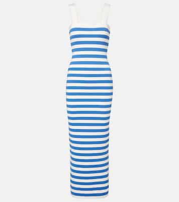 Ari striped knitted maxi dress | Posse