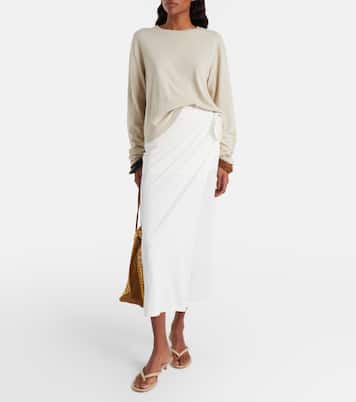 Calypso 35 leather thong sandals | Gianvito Rossi