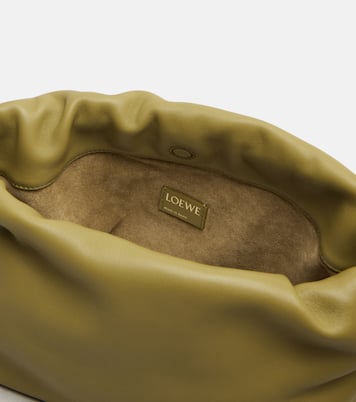 Flamenco Medium leather clucth | Loewe