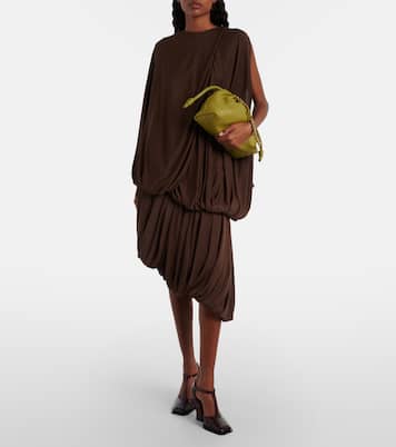 Flamenco Medium leather clucth | Loewe