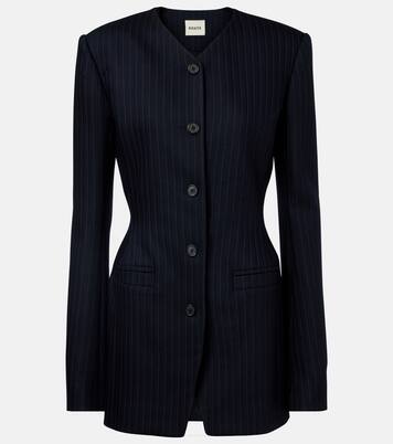 Naran pinstripe blazer | Khaite