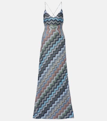 Zigzag maxi dress | Missoni