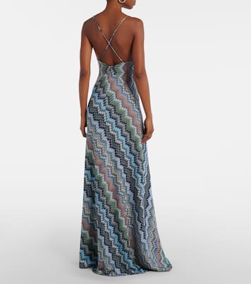 Zigzag maxi dress | Missoni