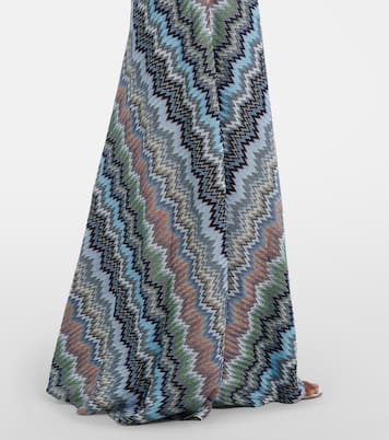 Zigzag maxi dress | Missoni