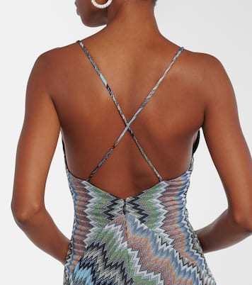 Zigzag maxi dress | Missoni