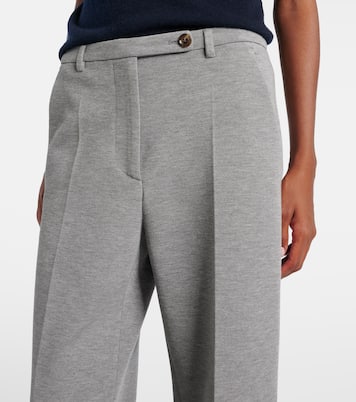 Weite High-Rise-Hose | Miu Miu