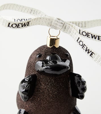 Platypus glitter glass ornament | Loewe