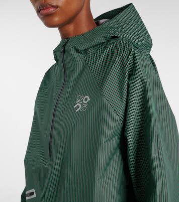 x On Storm striped half-zip jacket | Loewe
