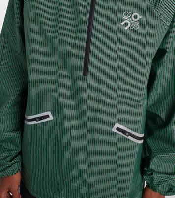 x On Storm striped half-zip jacket | Loewe