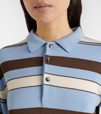 Striped polo shirt | JW Anderson