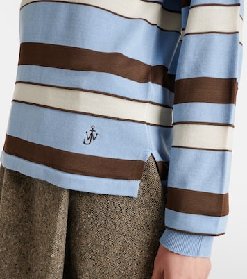 Striped polo shirt | JW Anderson
