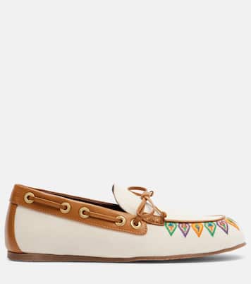Bestickte Segelschuhe aus Canvas | Etro