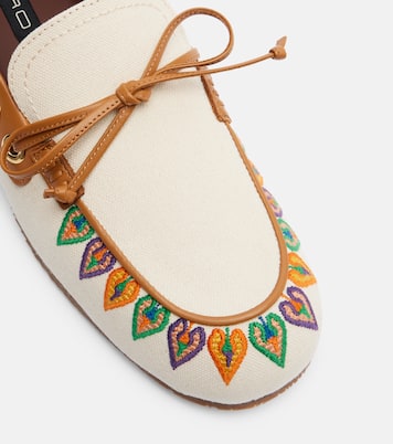 Bestickte Segelschuhe aus Canvas | Etro