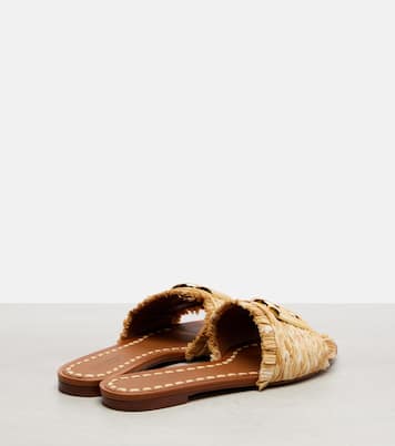 Sandalias DG de efecto rafia | Dolce&Gabbana