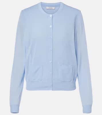 Summer semi-sheer cotton-blend cardigan | Dorothee Schumacher