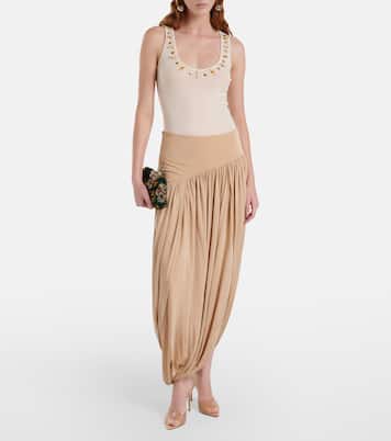 Beaded wool tank top | Xu Zhi