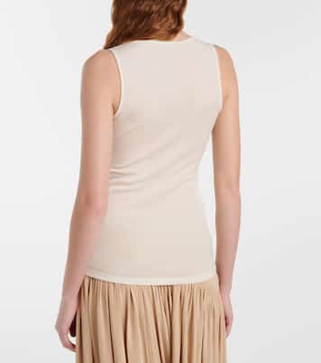 Beaded wool tank top | Xu Zhi