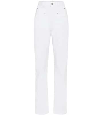 Dominic high-rise straight jeans | Isabel Marant