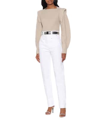 Dominic high-rise straight jeans | Isabel Marant