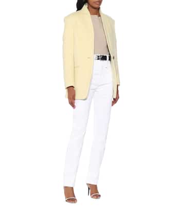 Dominic high-rise straight jeans | Isabel Marant