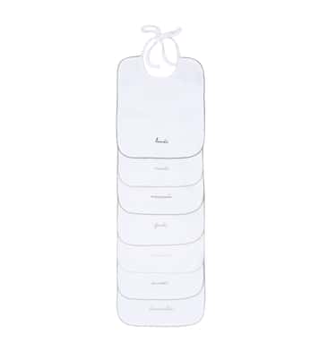 Baby - Set di 7 bavaglini in cotone | Bonpoint