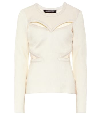 Jersey de mezcla de lana con aberturas | Y/Project