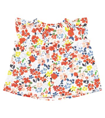 Baby - Blusa Noelle a stampa in cotone | Bonpoint