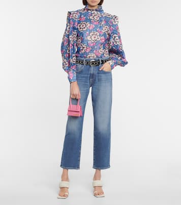 Boyfriend Wide high-rise straight jeans | AG Jeans