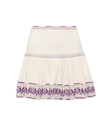 Minifalda Tyruss de algodón bordada | Marant Etoile