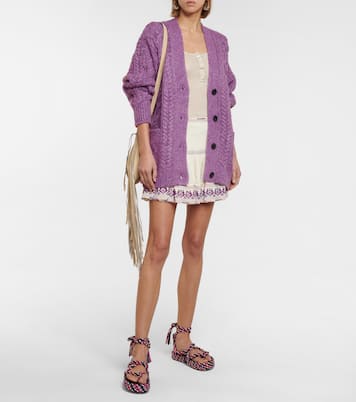 Minifalda Tyruss de algodón bordada | Marant Etoile