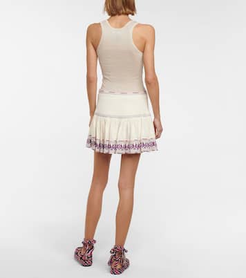 Minifalda Tyruss de algodón bordada | Marant Etoile