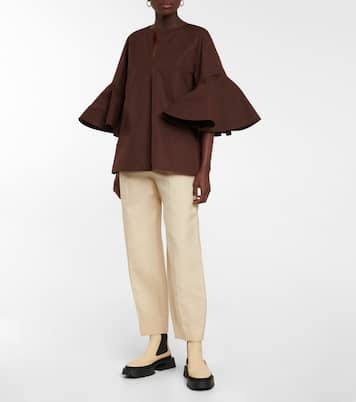 Bluse aus Baumwollpopeline | Jil Sander