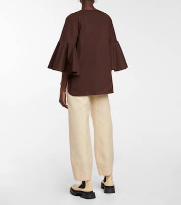 Bluse aus Baumwollpopeline | Jil Sander